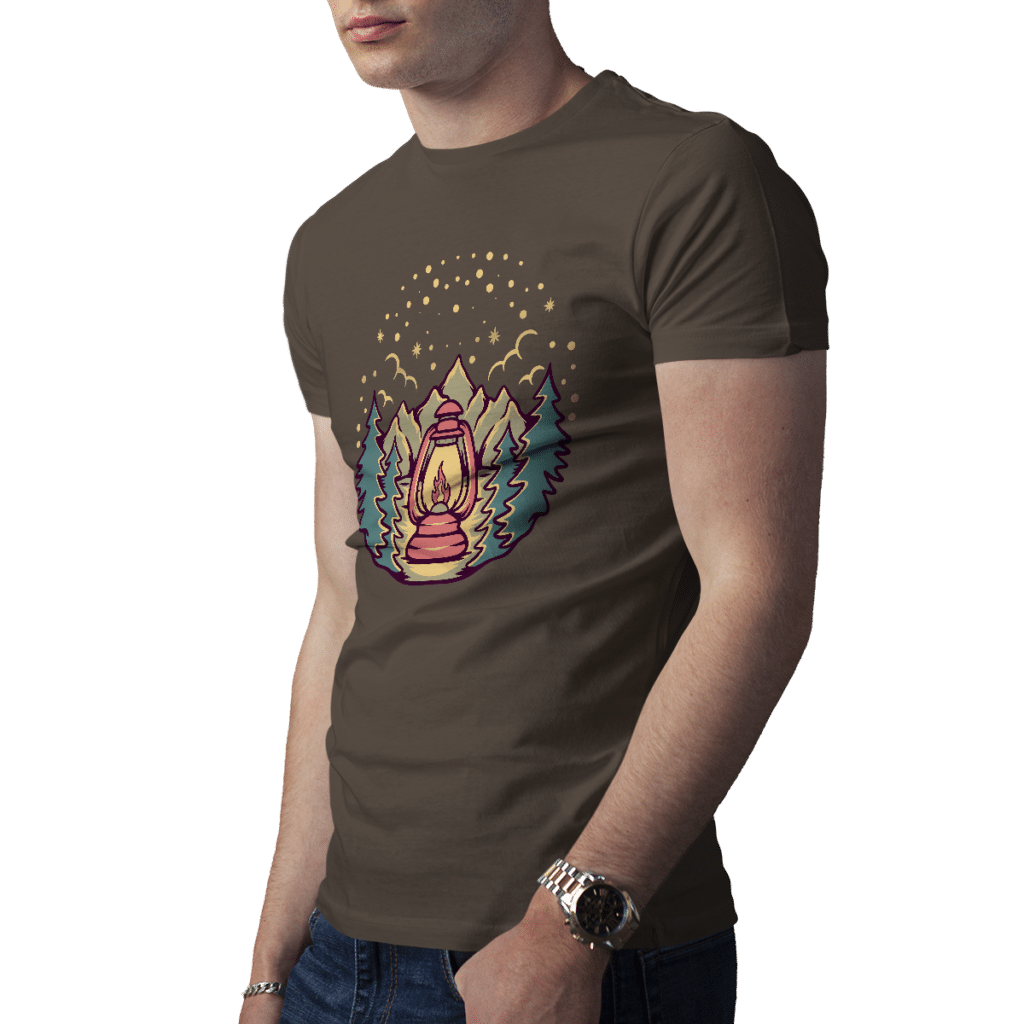  DTF Print isolated on a transparent background.