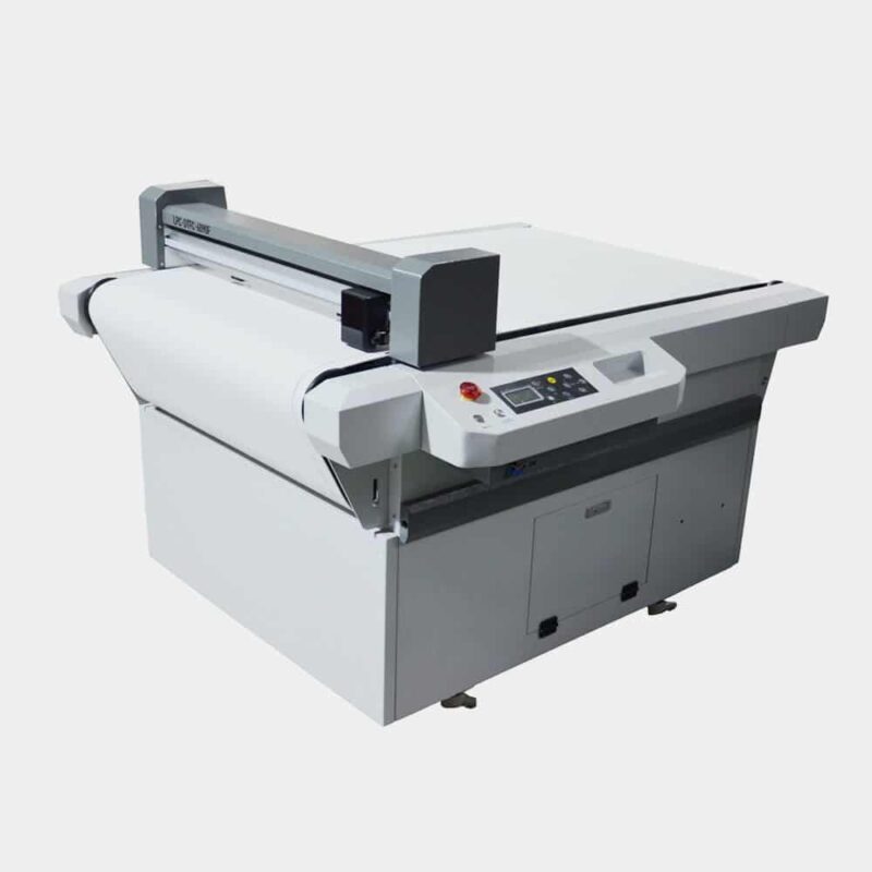 Flatbed DTF Cutter isolated on a white background.